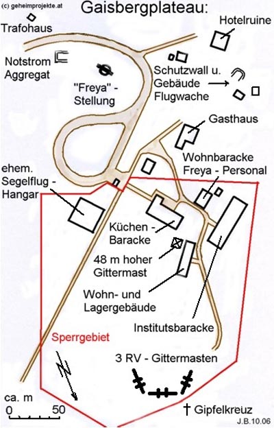 Der Gaisberg Anfang 1945