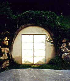 Die Einfahrt zu Kiesel im Jahr 2005