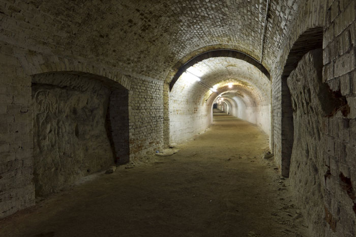 Blick in den Limonistollen