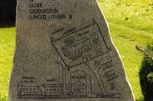 Detail des Gedenksteins