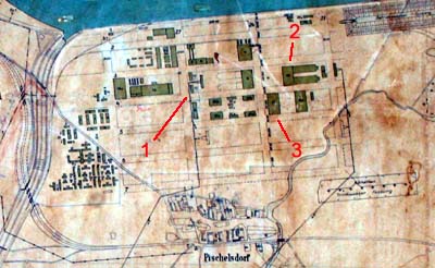 IG Farben-Plan des Nordwerks von 1943