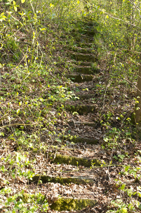 Weg zum Windenhaus