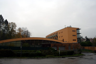 Das neu errichtete Kurhotel in Bad Sauerbrunn