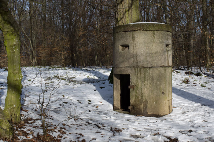 Erhaltener Wachbunker bei der Jubiläumswarte