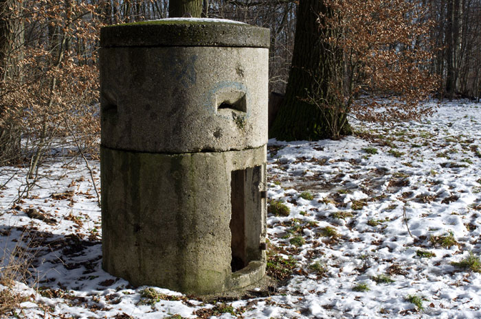 Erhaltener Wachbunker bei der Jubiläumswarte