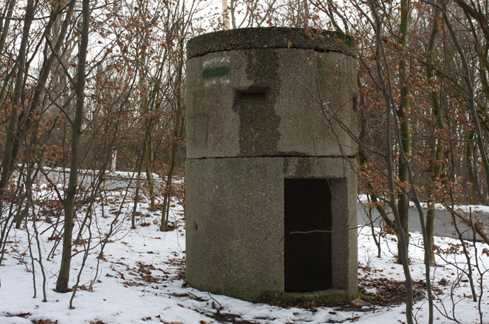 Erhaltener Wachbunker bei der Jubiläumswarte