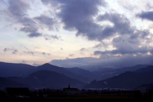 Die Seetaler Alpen von Fohnsdorf aus gesehen