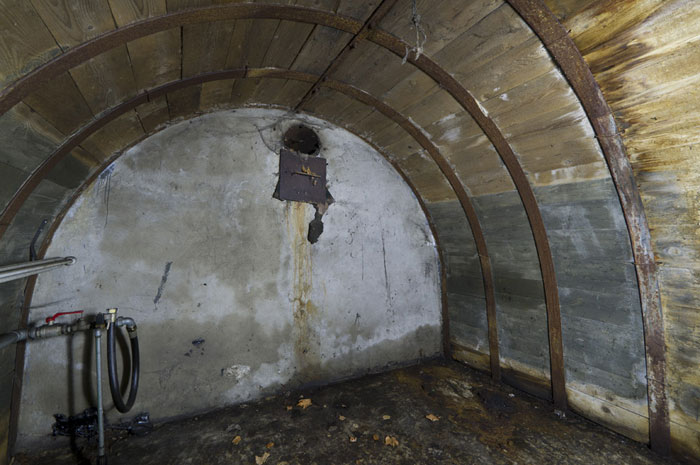 Salzgitterbunker am Gelände des ehemaligen Tanklagers Simmering