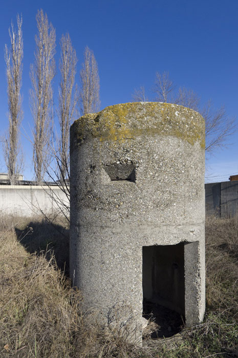 Splitterschutzzelle am Gelände des ehemaligen Tanklagers Simmering