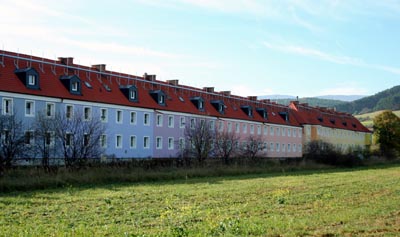 ...und die NS-Arbeitersiedlungen dominiert.