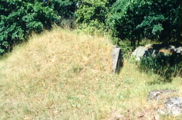 Ein gesprengter Bunker