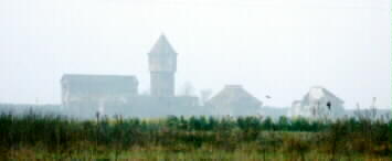 Ruine der Pulverfabrik im Nordosten von Wiener Neustadt