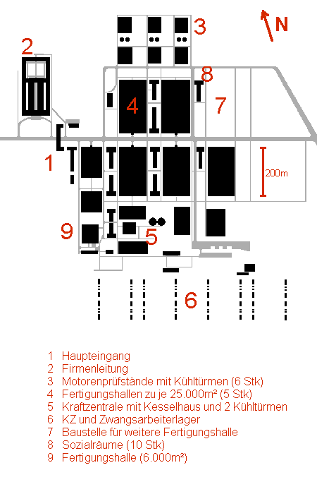 Rekonstruktion der Flugmotorenwerke Ostmark - heute Industriezentrum Niederösterreich Süd