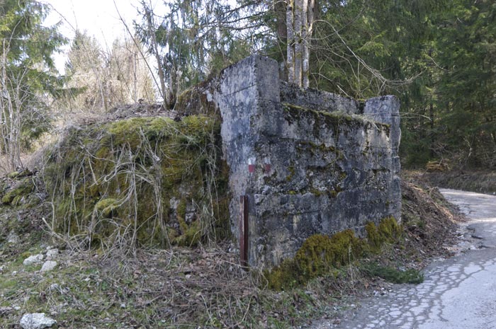 Reste der Bahnanlage im Bereich zwischen Anlage A und Anlage B